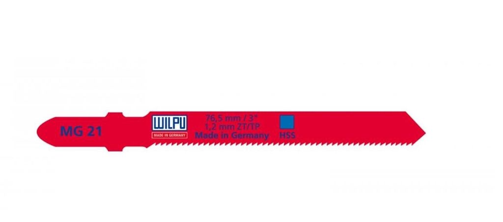 Wilpu Jig Saw Blades Mg21 T218A (5Pcs)