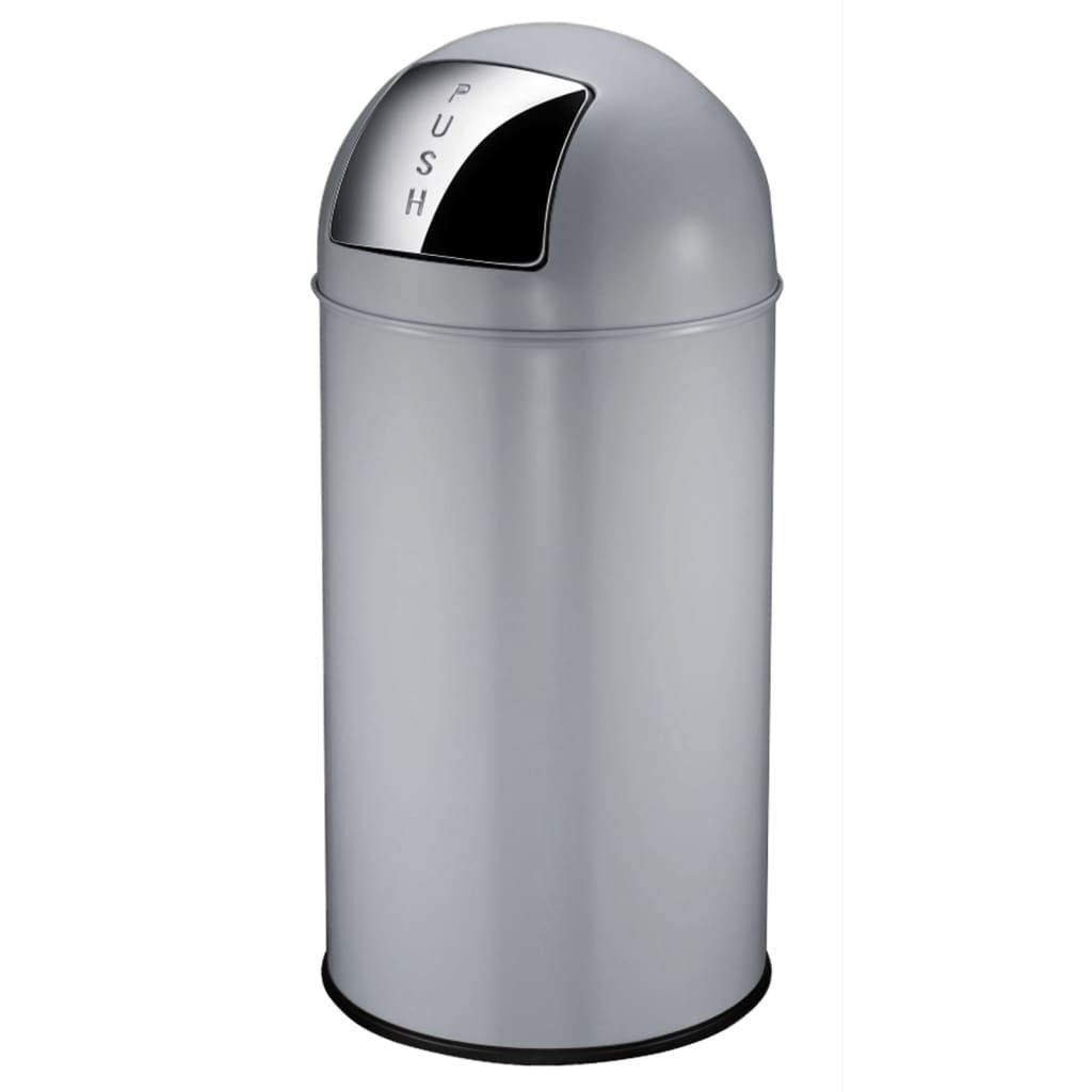 EKO - Pushcan 40 Liter - Steel   - Grau Image du produit 