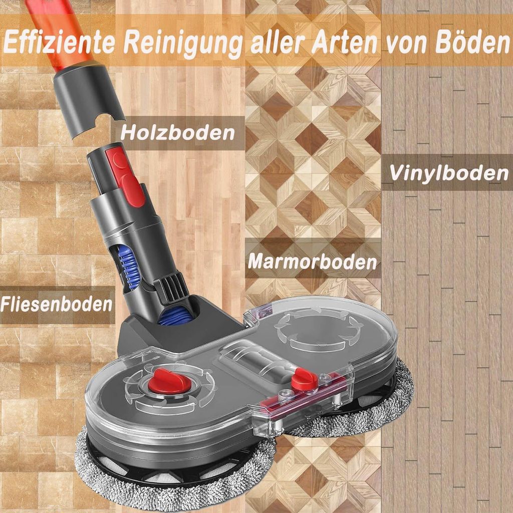 Elektrischer Wischaufsatz für Dyson V11 V10 V8 V7 V15 Produktbild 6