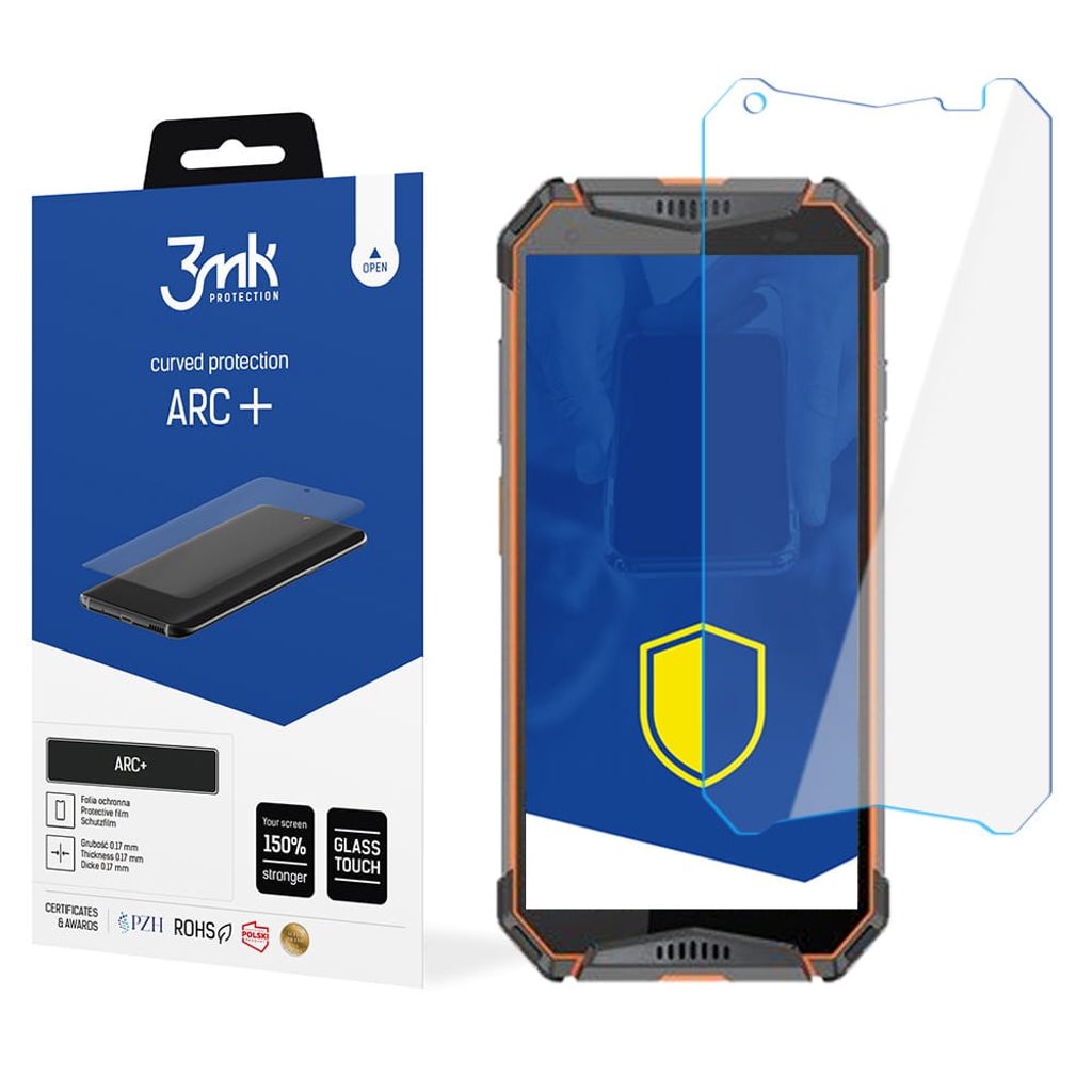 3mk Display Schutzfolie ARC+ für Ulefone 3W 0,17mm Self-Heal