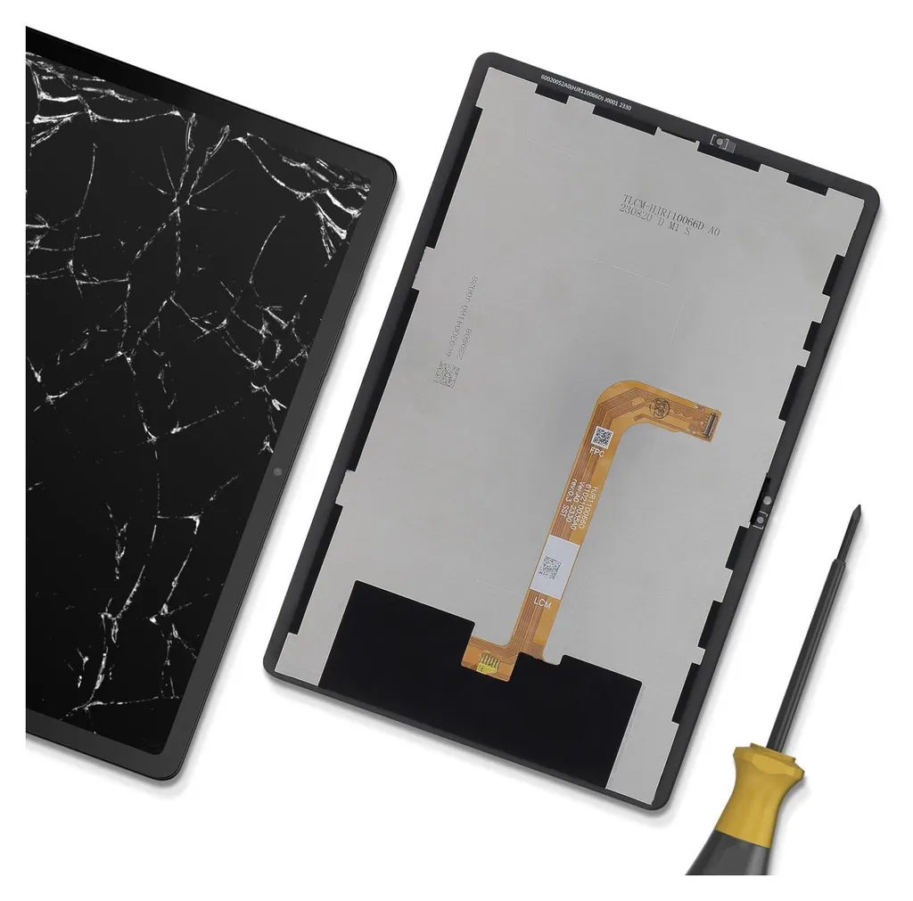 Écran LCD Galaxy Tab A9 Plus Pré-assemblé Avizar - Vitre Tactile Noire HD