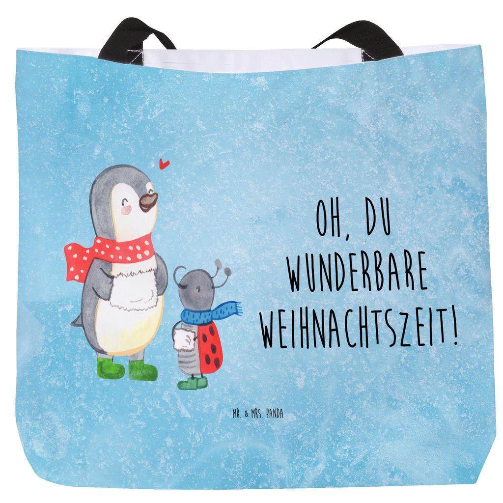 Mr. & Mrs. Panda Schultasche Smörle Winterzeit - Eisblau - Produktbild 