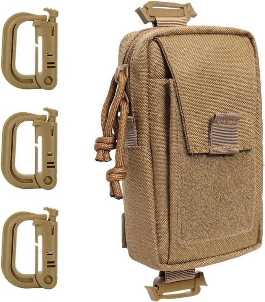 Pochette de ceinture Molle multifonctionnelle pour matériel de survie
