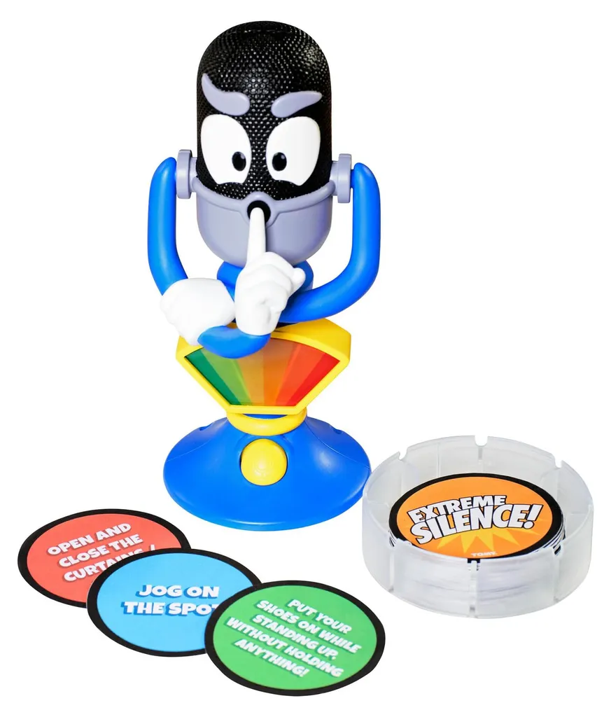 Extreme Silence Tomy Jeu de Société Silencieux avec Capteur de Son