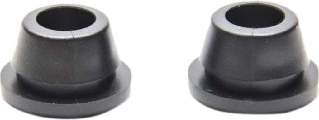 X-sauce Rubber Board Oversized Ösen 2 Einheiten Schwarz Schwarz One Size