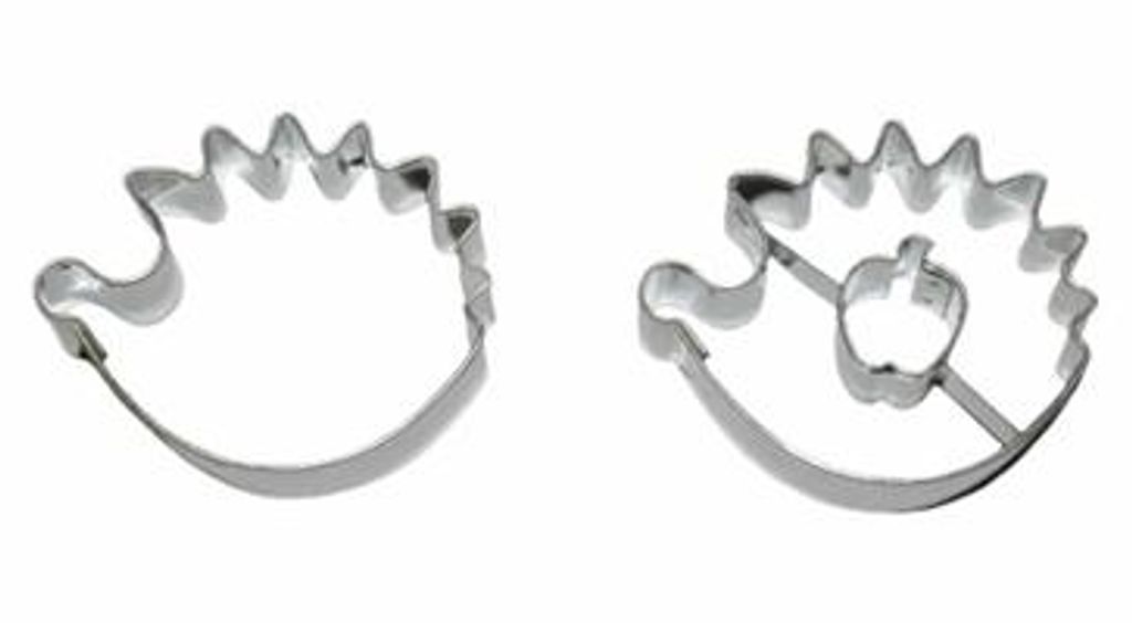 Uitsteekvorm, set van 2: Igel/Appel + Igel, 45 mm Productafbeelding 