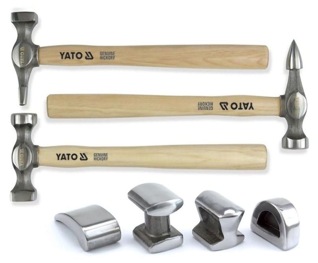 Yato YT-4590, Kohlenstoffstahl, Holz, Chrom, Holz, 4,9 kg, Produktbild 
