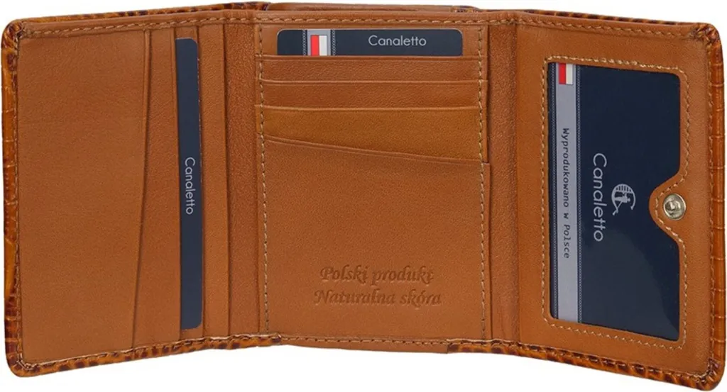 Portefeuilles Canaletto PD2000s262 en Cuir Véritable de Haute Qualité