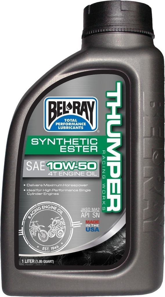 Bel-Ray Thumper Racing Works Synthetic Ester 4T 10W-50 1L Motoröl