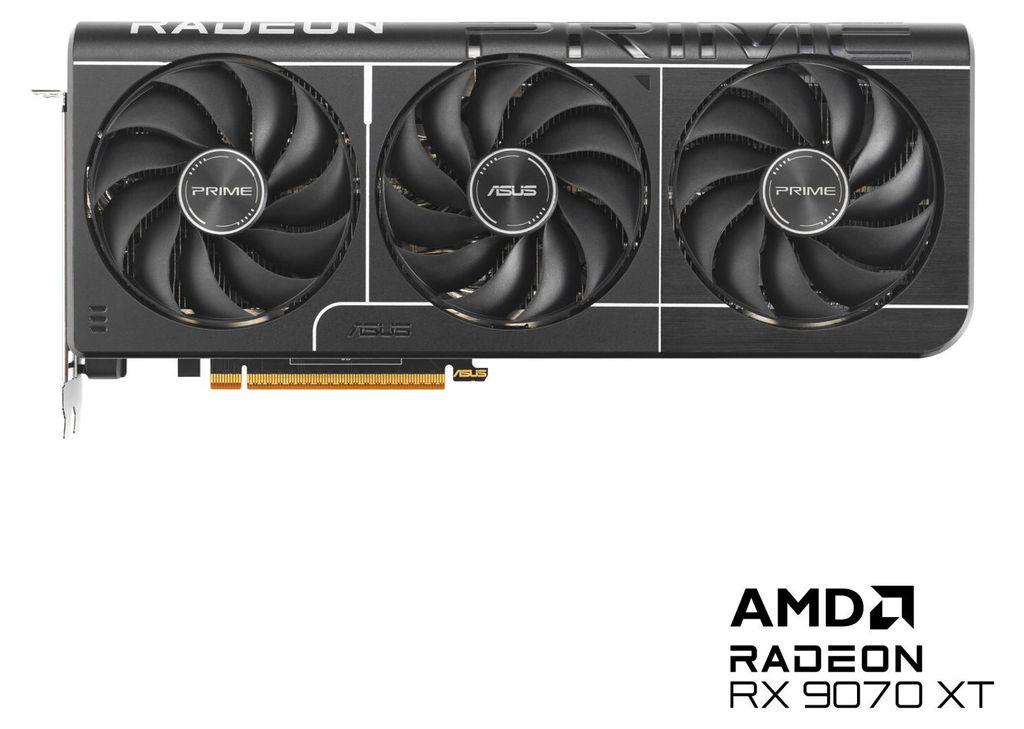 ASUS Prime -RX9070XT-O16G AMD Radeon RX 9070 XT 16 GB GDDR6 Produktbild 