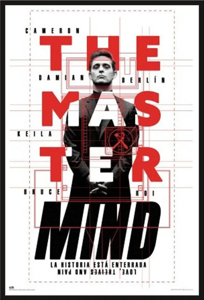 Poster Berlin La Casa de Papel avec cadre noir Shinsuke Maxi