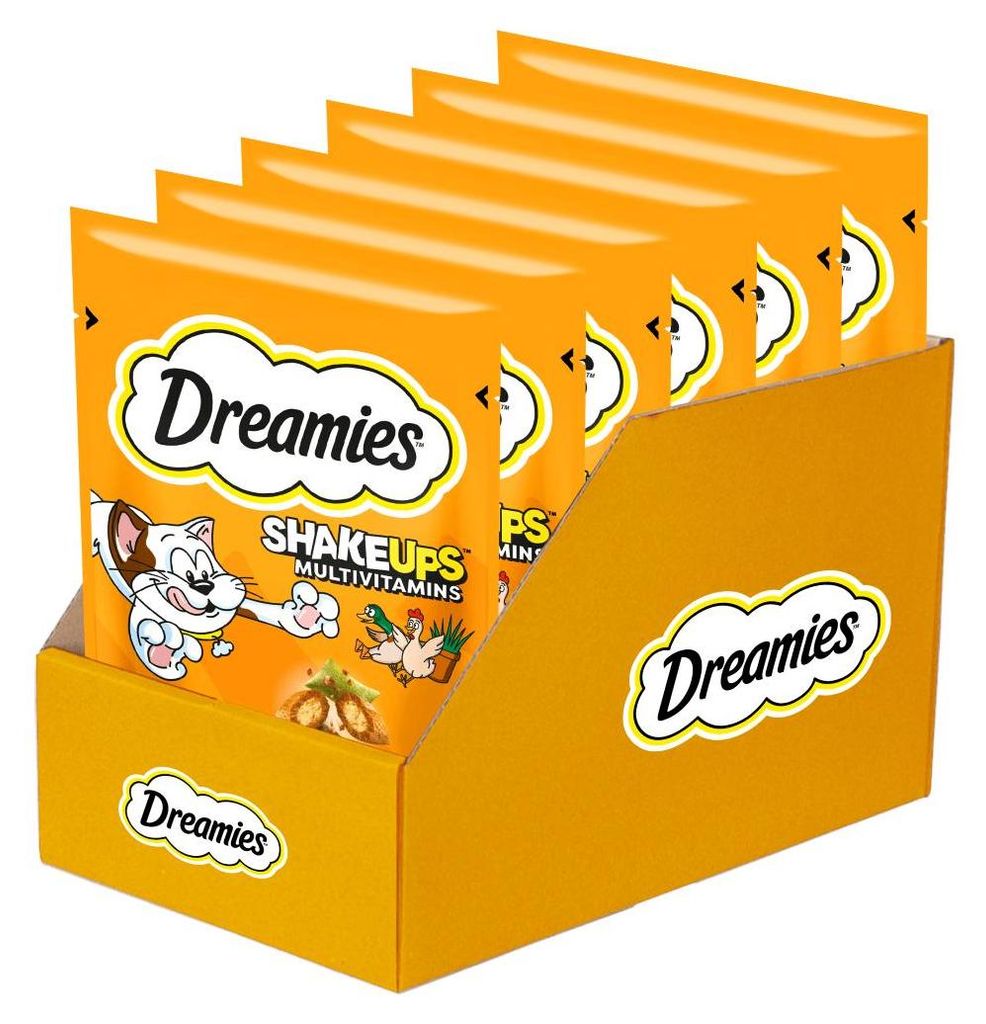 Dreamies Shake Ups Multivitamins 6x55g Przysmak Dla Kota z Zdjęcie produktu 