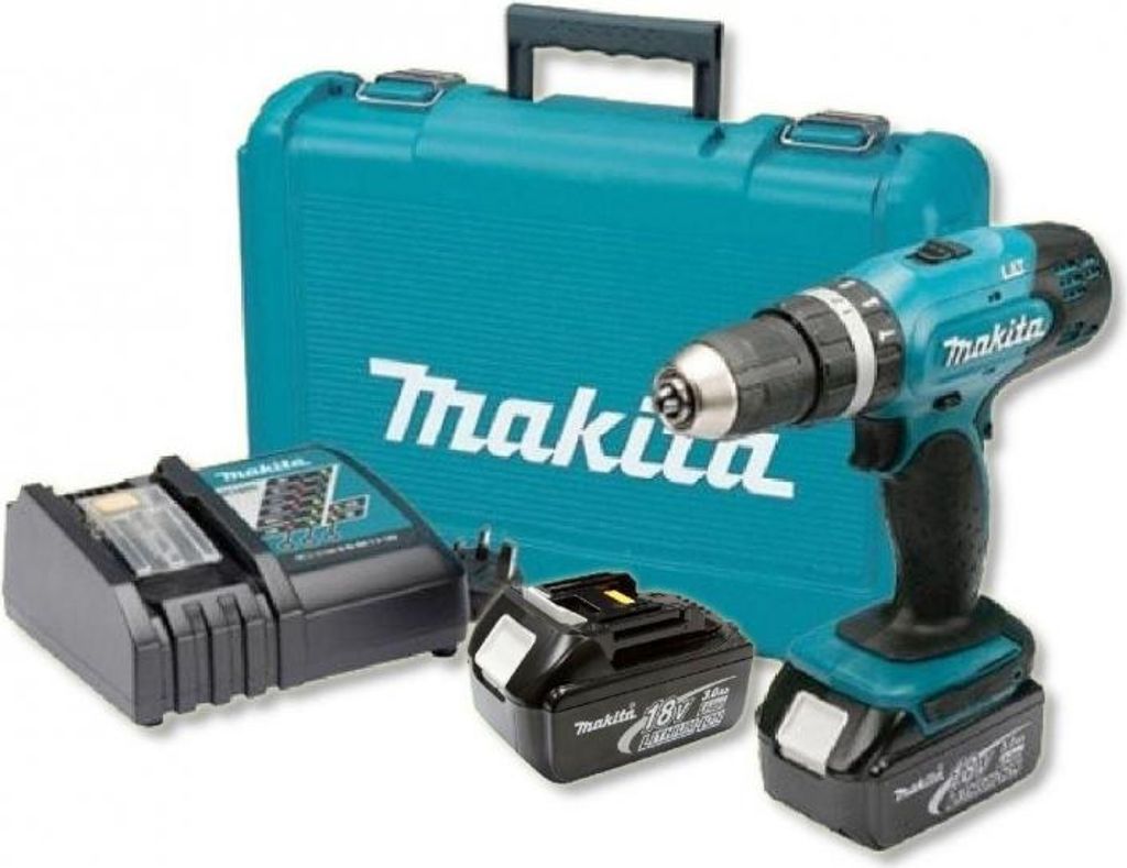 Makita DHP453RFE accuschroefboormachine, 18V, inclusief 2x Productafbeelding 