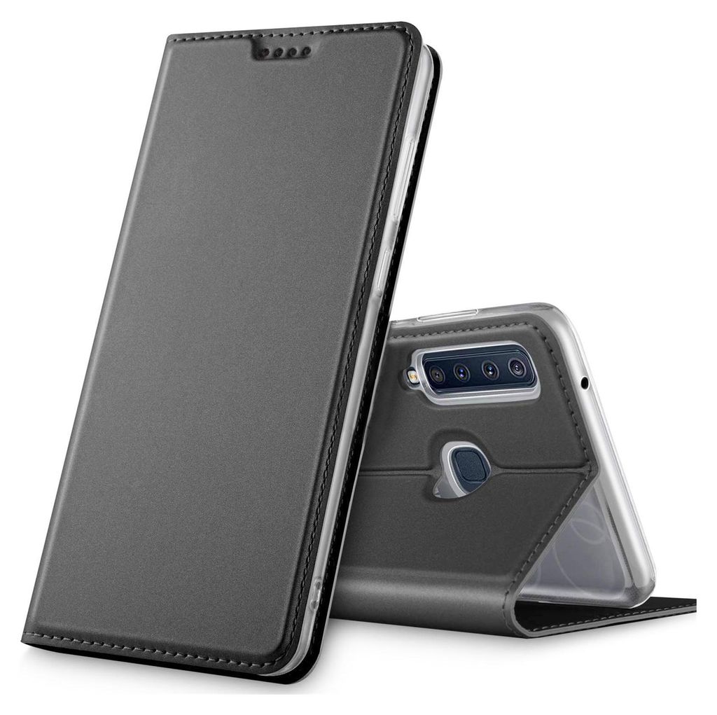 Handy Hülle Samsung Galaxy A9 2018 Book Case Schutzhülle Tasche Slim Flip Cover Etui