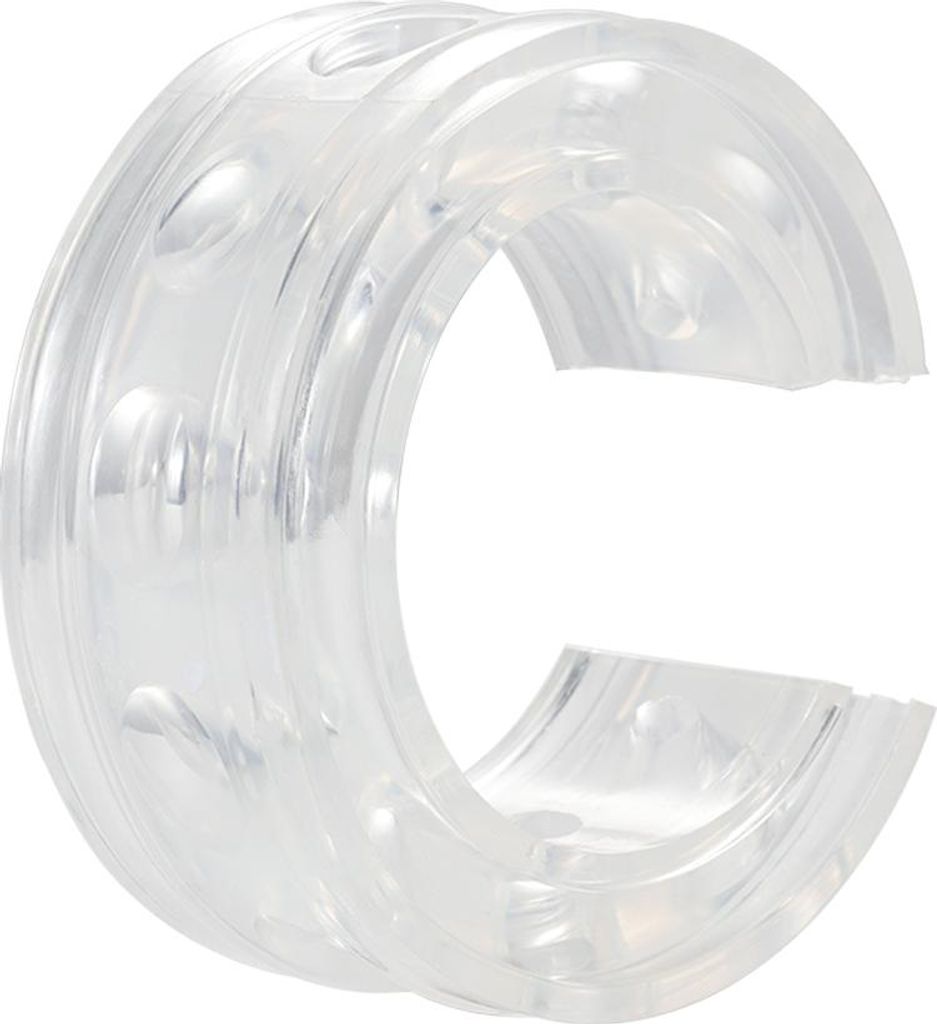 Federungspuffer für Auto - Typ D, Transparent, Einzelstück - Für Fahrwerksystem, Stoßdämpfer-Schutz & Federbruch-Prävention