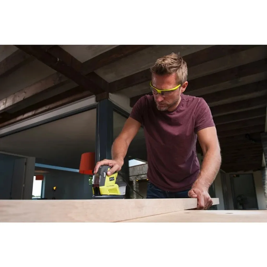 Ponceuse Vibrante Multi-support Ryobi RMS180-S 180 W avec Lame Delta
