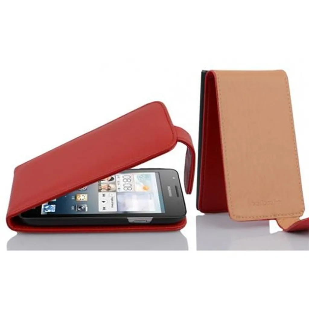 Custodia Huawei Ascend G510/G520/G525 Cadorabo Rossa in Similpelle