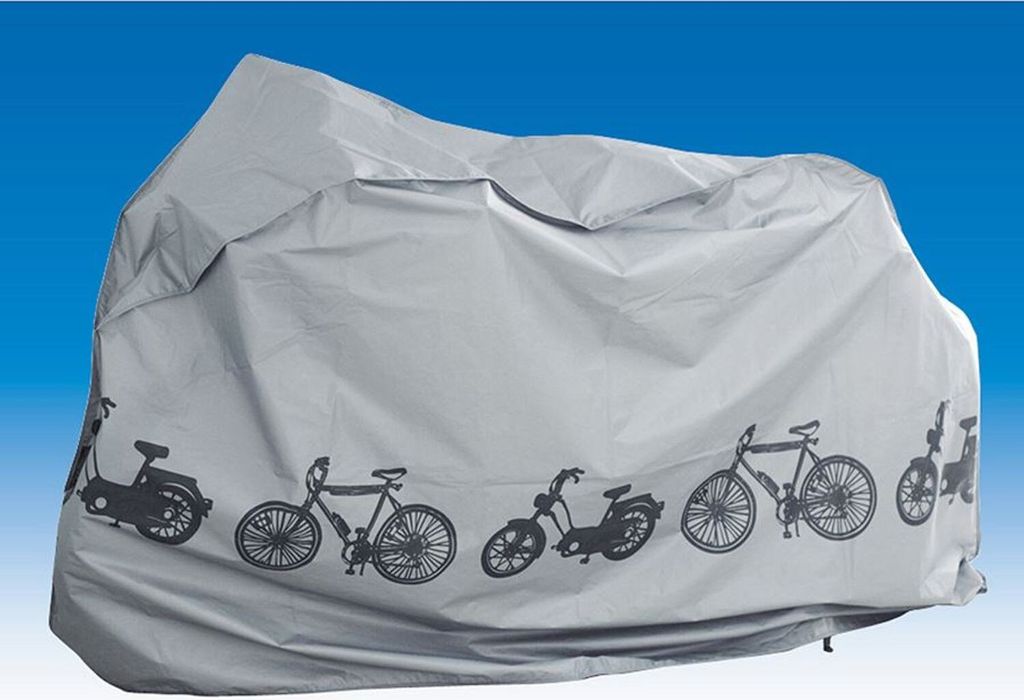 Telo Copribici Impermeabile Antipioggia Con Borsa – Adatto A E-bike, MTB, City Bike, Protezione Da Intemperie