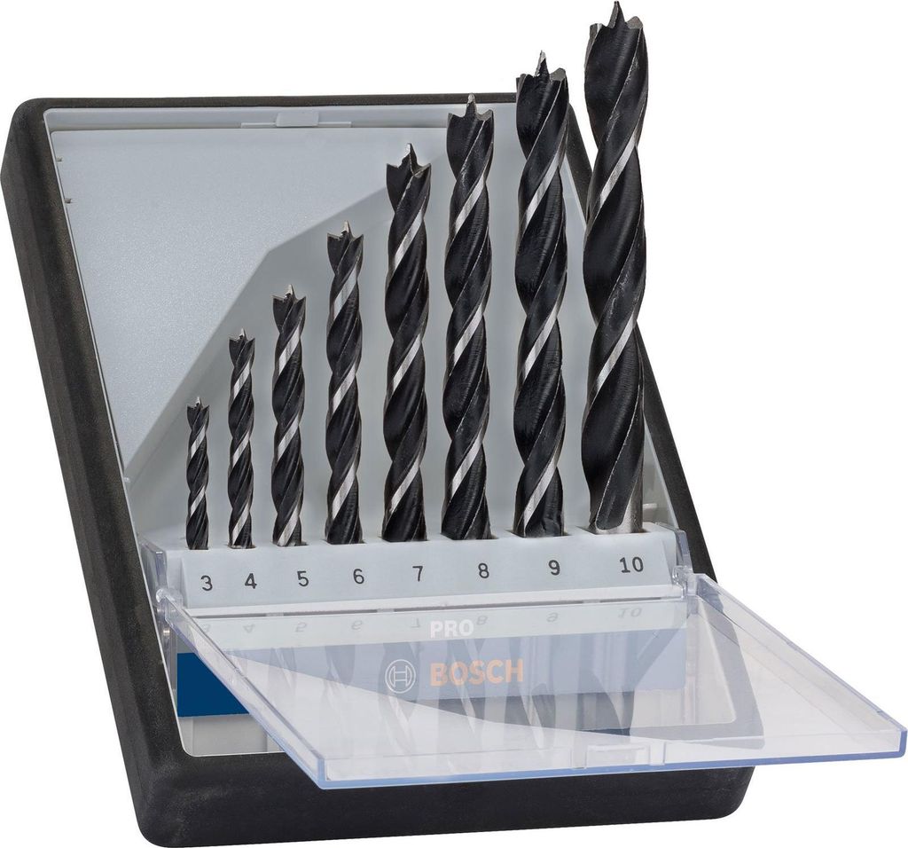 Bosch 2607010533 RobustLine - 8-dielna súprava vrtákov do Obrázok produktu 