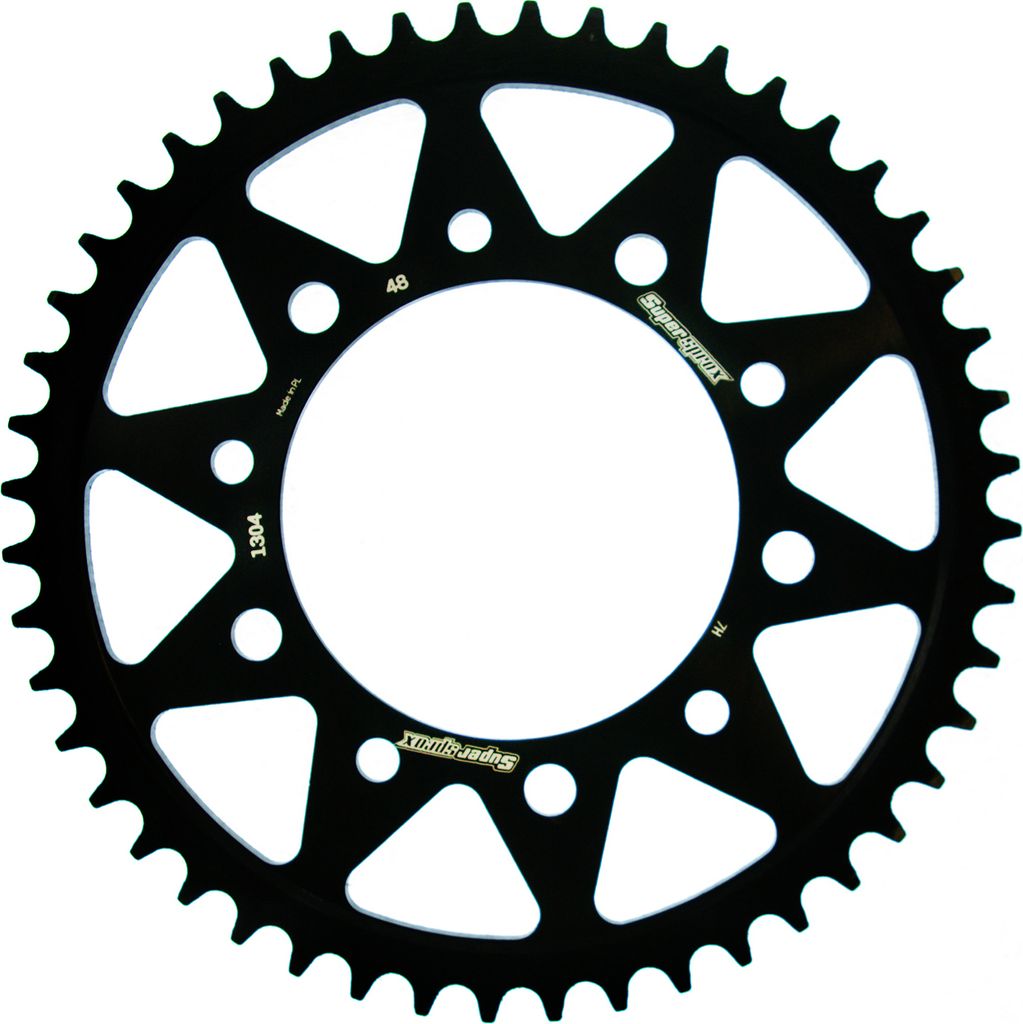 Stahl-Kettenrad Supersprox 525 - 48Z (schwarz) RFE-1304:48-BLK|ID 112,0 LK 138,0 5-Loch