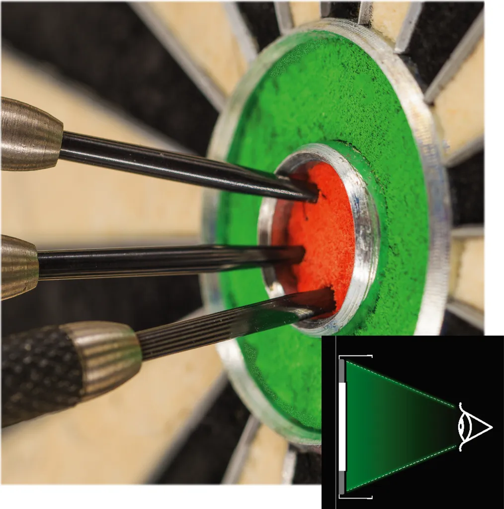 Éclairage LED pour cible de fléchettes Winmau Plasma en aluminium - 23