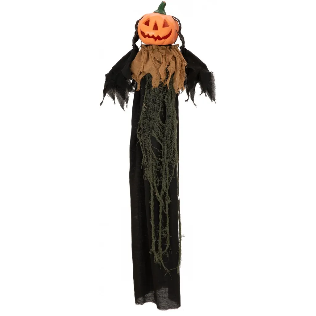Zucca di Halloween Animatronic 115cm: Il Top per la tua Festa