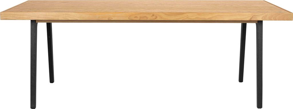 Esstisch HARVEST EICHE 180 x 90 cm mit Gusseisen Gestell von ZUIVER