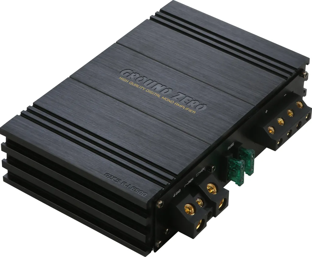 Ampli Classe D Ground Zero GZCS A-1.650D : Puissance et Format Compact