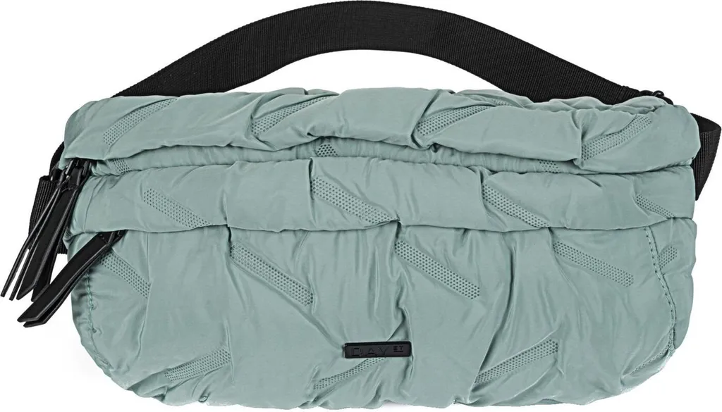 Grand sac banane matelassé turquoise pour femme chic et pratique DAY ET