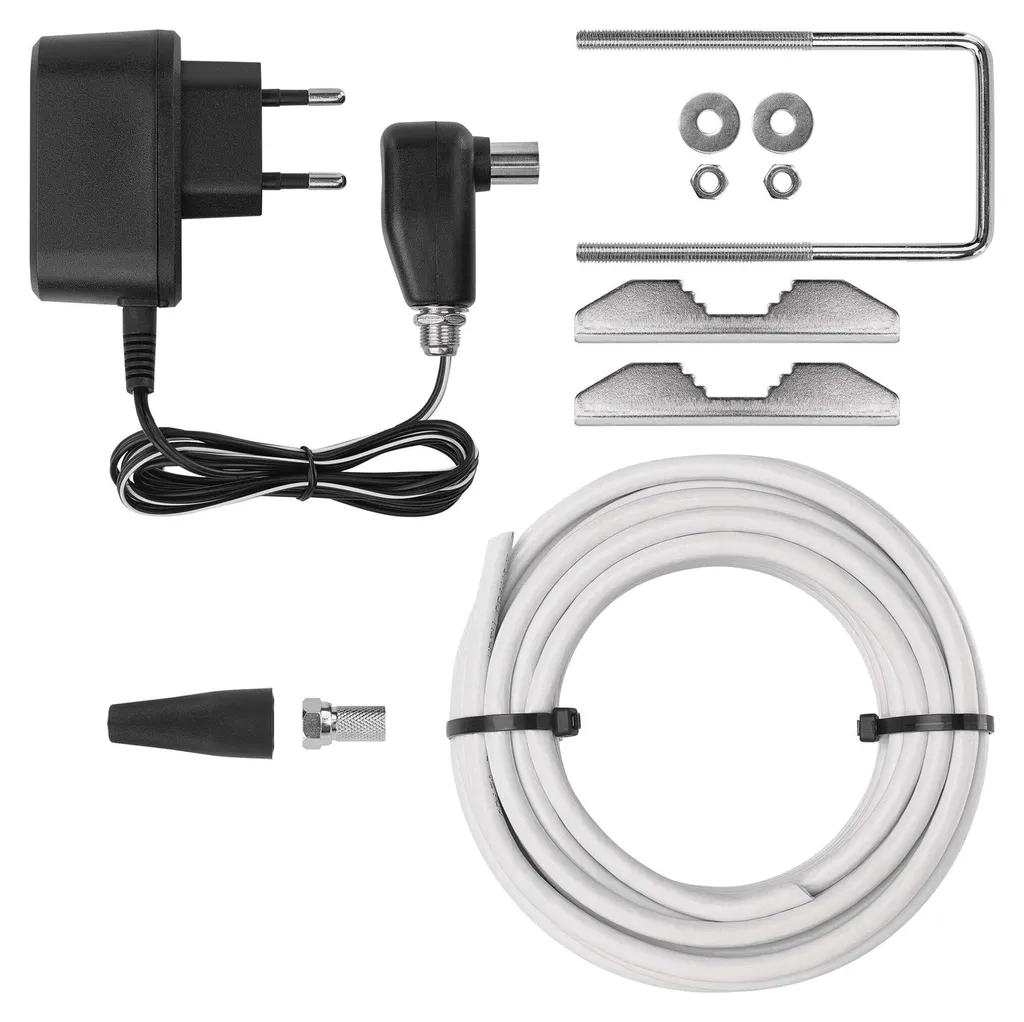 Antenne râteau extérieure UHF EMOS FISH-V700 pour TV numérique
