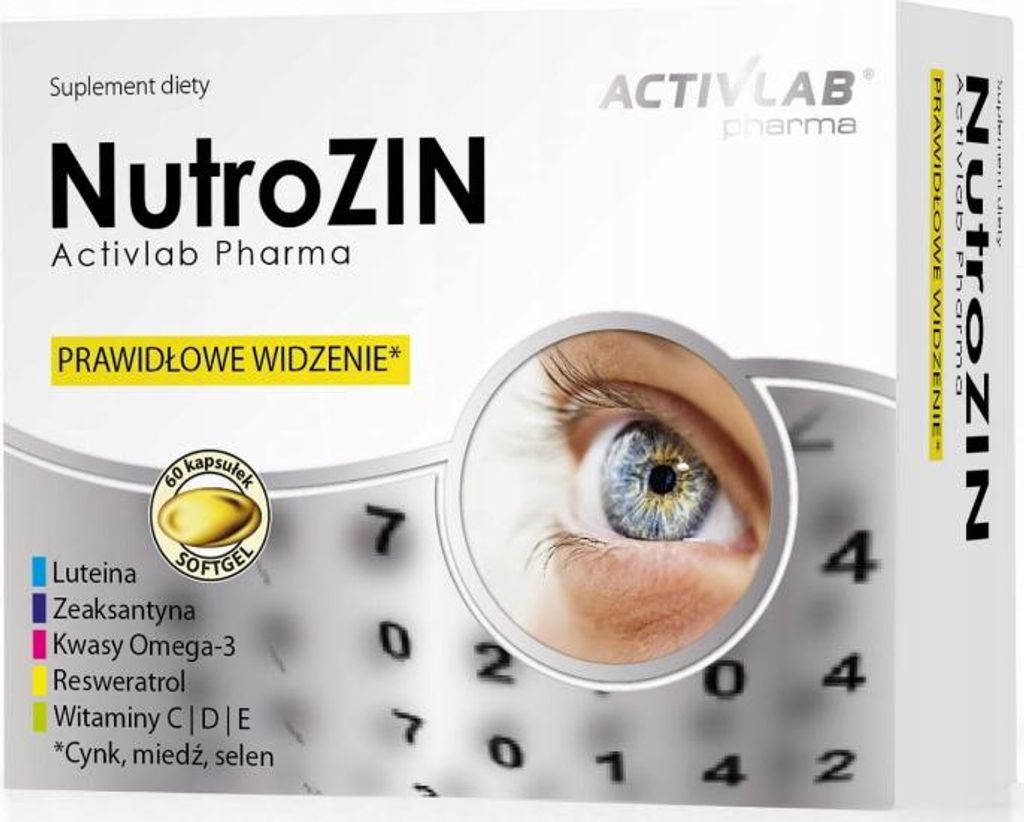 NutroZIN, Nahrungsergänzungsmittel - 60 Kapseln