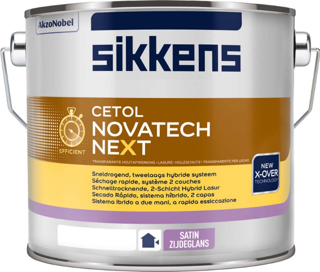 Sikkens Cetol Novatech Next Lasur 2,5 l 25 Farbtöne Sikkens Lasur Farbton 073 Altkiefer