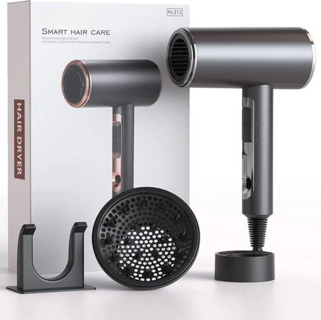 Sèche-cheveux ionique pour boucles parfaites et volume sans frisottis