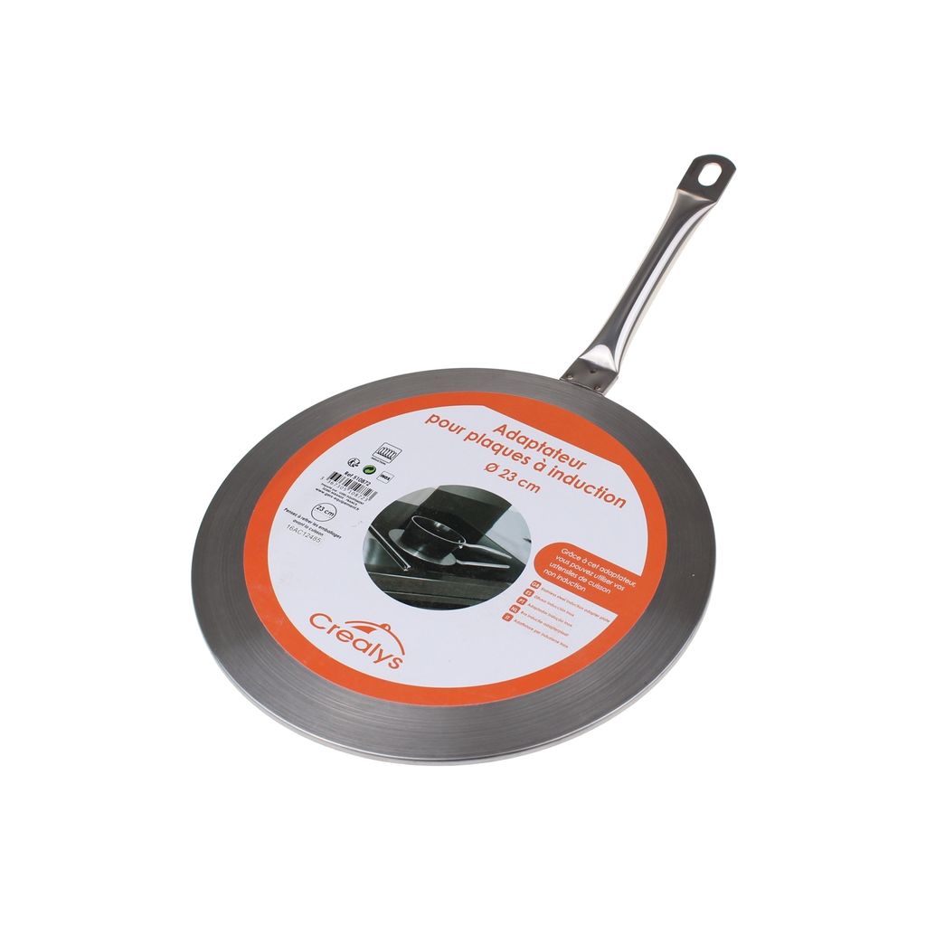 CREALYS - CREALYS Edelstahl-Induktionsplatte Ø 23 cm (14,5") - 510872