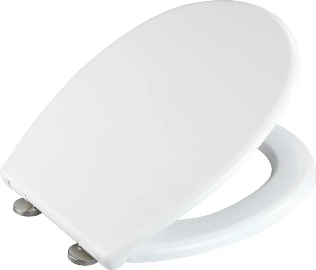 Sedile WC WENKO VORNO Bianco Duroplast - Sicuro per Bambini Soft Close
