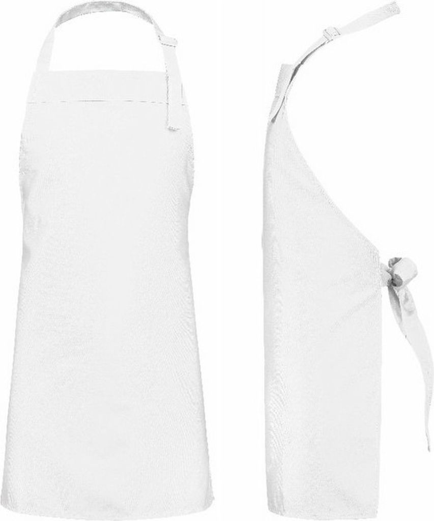 Benza Kinderschürze - Weiß - 50 x 60 cm Produktbild 