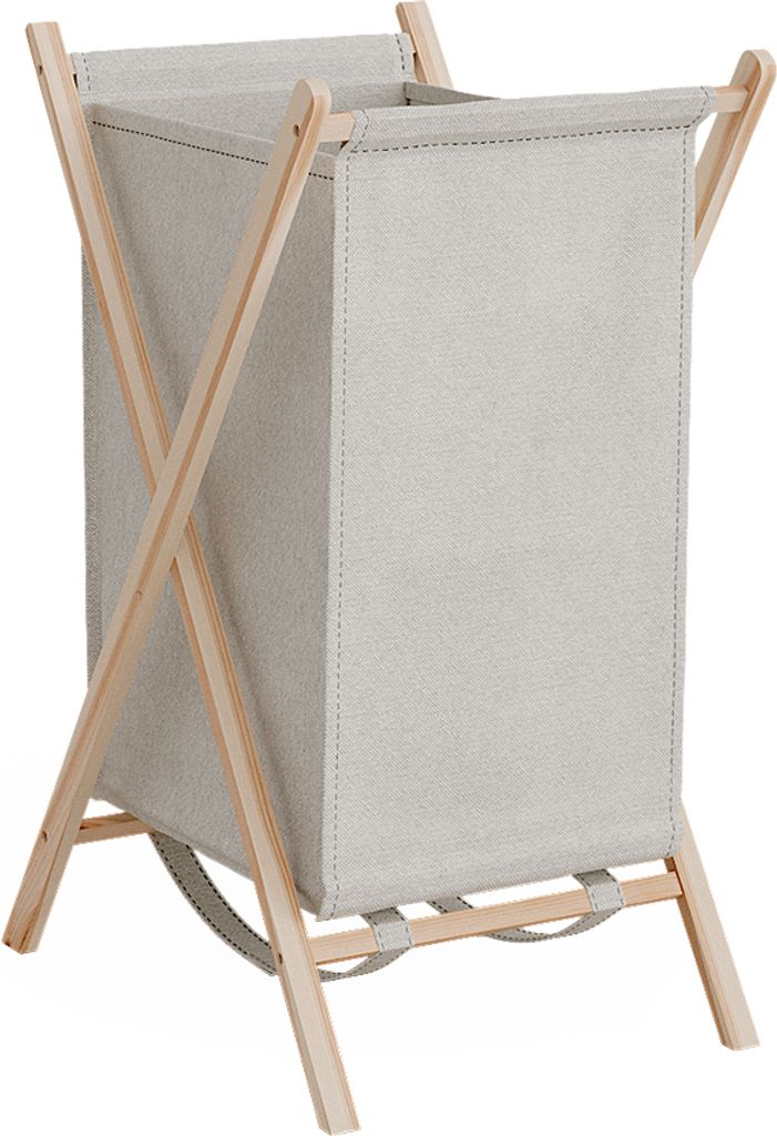 Panier à linge Vicco Bruno Beige 40x64cm, Model 49383 Image du produit 