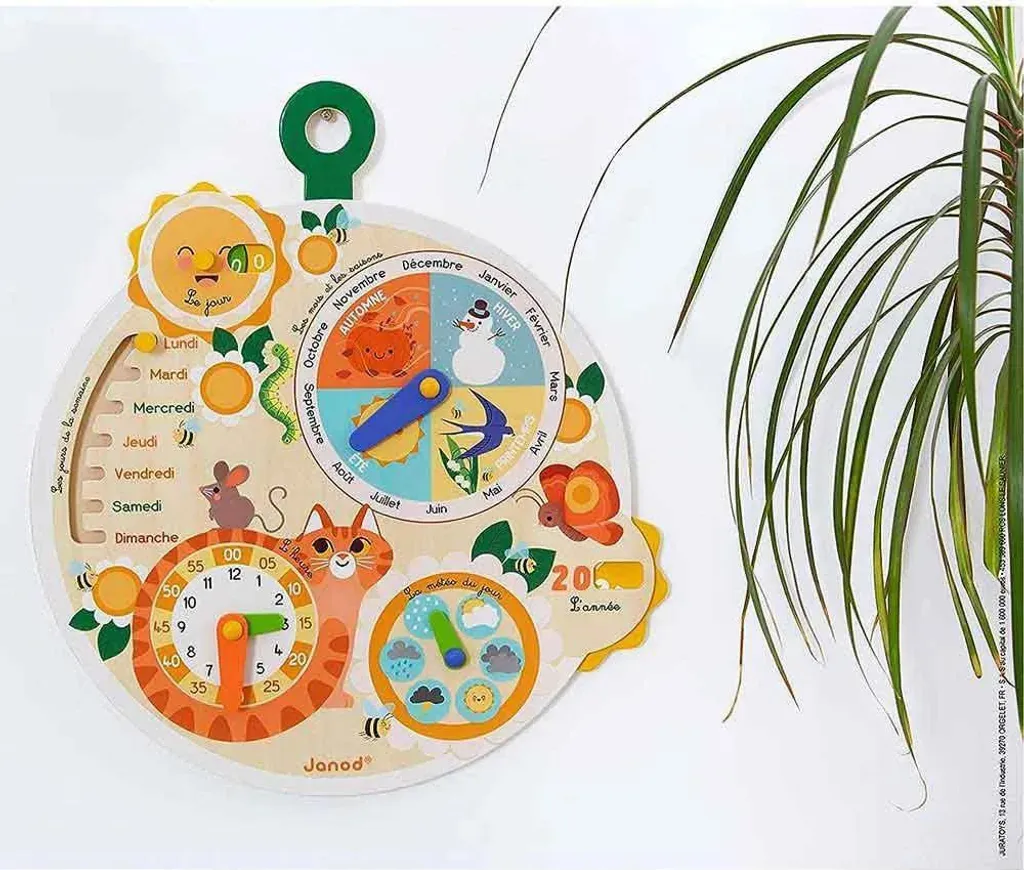 Enfant Perdu dans la Date ? Solution avec la Roue du Temps Janod - 6
