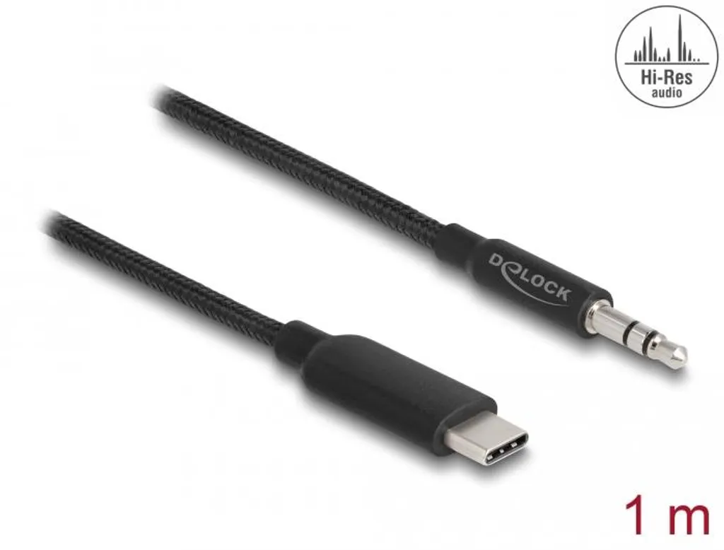 Câble Jack 3,5 mm Delock : Finis les Grésillements Audio en Stéréo - 3