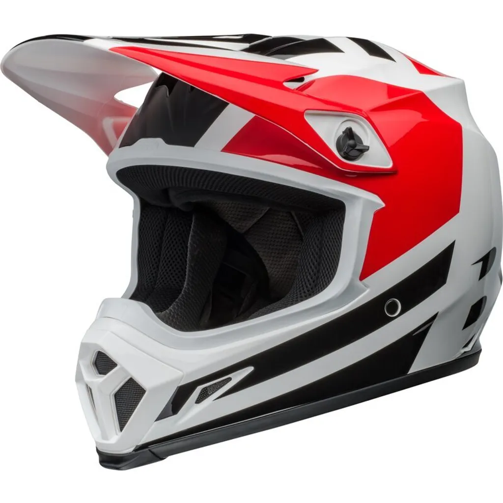 Bell Casque MX-9 Mips Alter Ego Rouge Brillant - Sécurité Maximale Contre Chocs