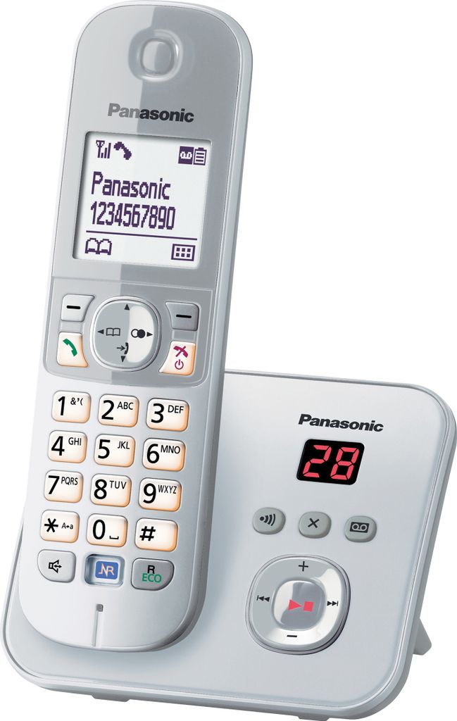 Panasonic KX-TG6821GS srebrny perłowy z AB Zdjęcie produktu