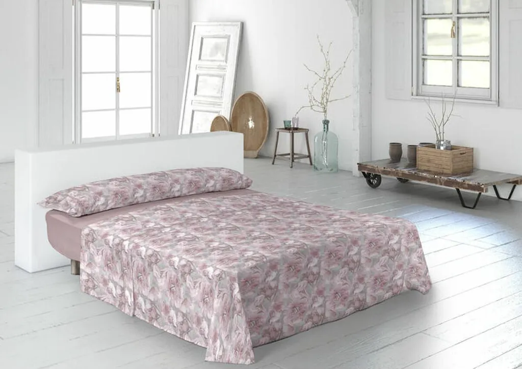 Parure de lit Pierre Cardin Tania Rose pour lit 90 avec sa taie d'oreiller