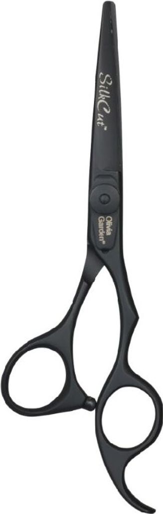 Olivia Garden Silkcut Black 5.75 Inch Hair Scissors