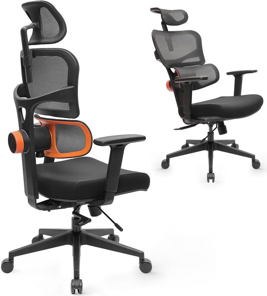 Ergonomiczne krzesło biurowe Newtral - krzesło biurowe z Zdjęcie produktu 