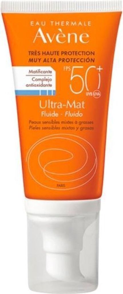 Avène Ultra Mat Fluid Sonnenschutz SPF 50+ 50 ml Produktbild 