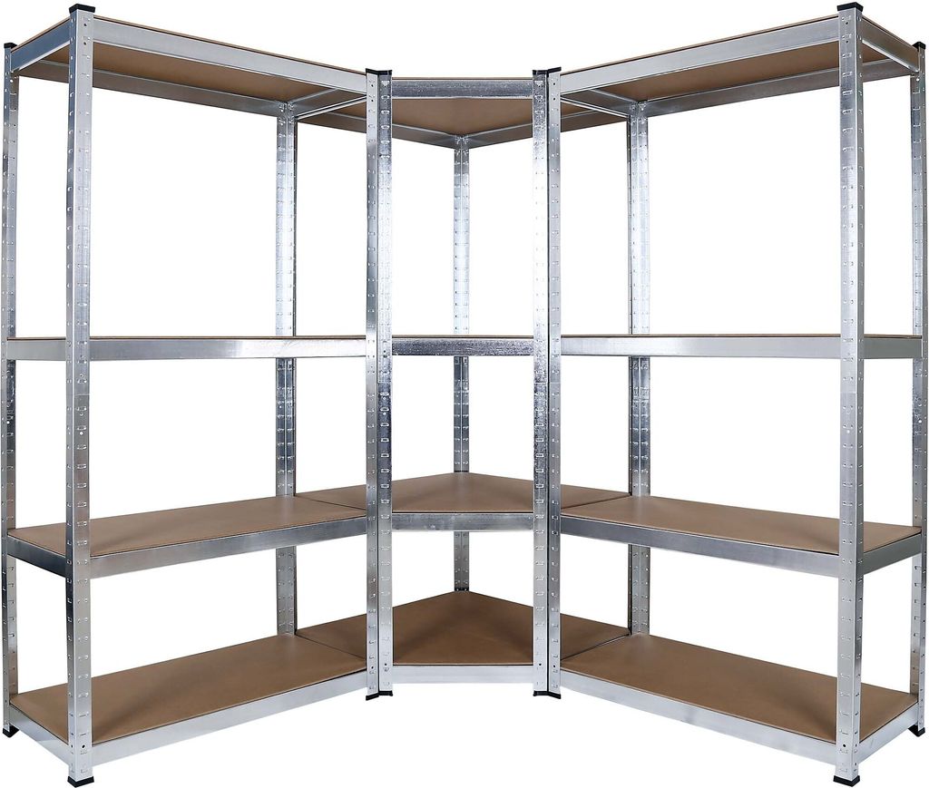 Regał narożny Wiltec do dużych obciążeń 164x150x160 cm, Zdjęcie produktu 