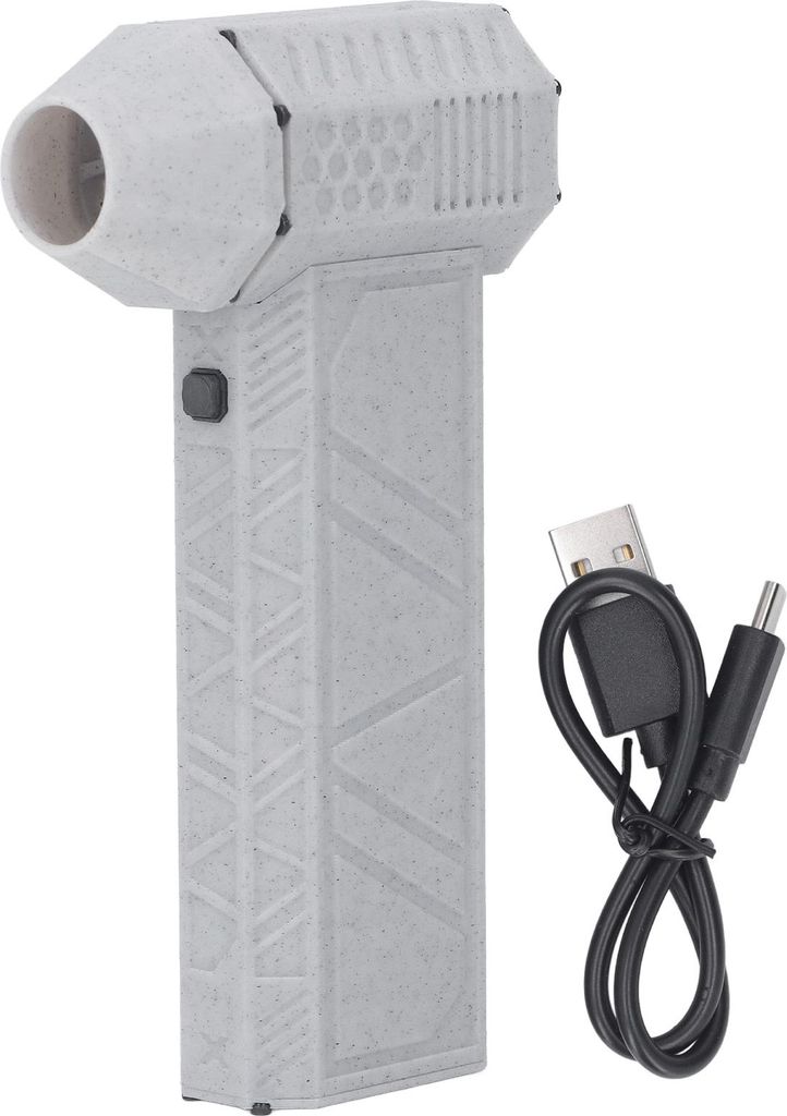 Jet Dry Blower 120000 U/min Tragbarer, kabelloser Mini-Autotrockner mit 3 Geschwindigkeitsstufen, wiederaufladbar über USB-C, ideal für Tastature...