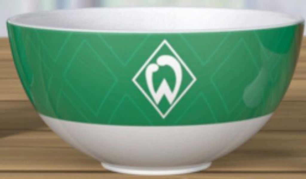 SV Werder Bremen Müslischale Raute Produktbild 1