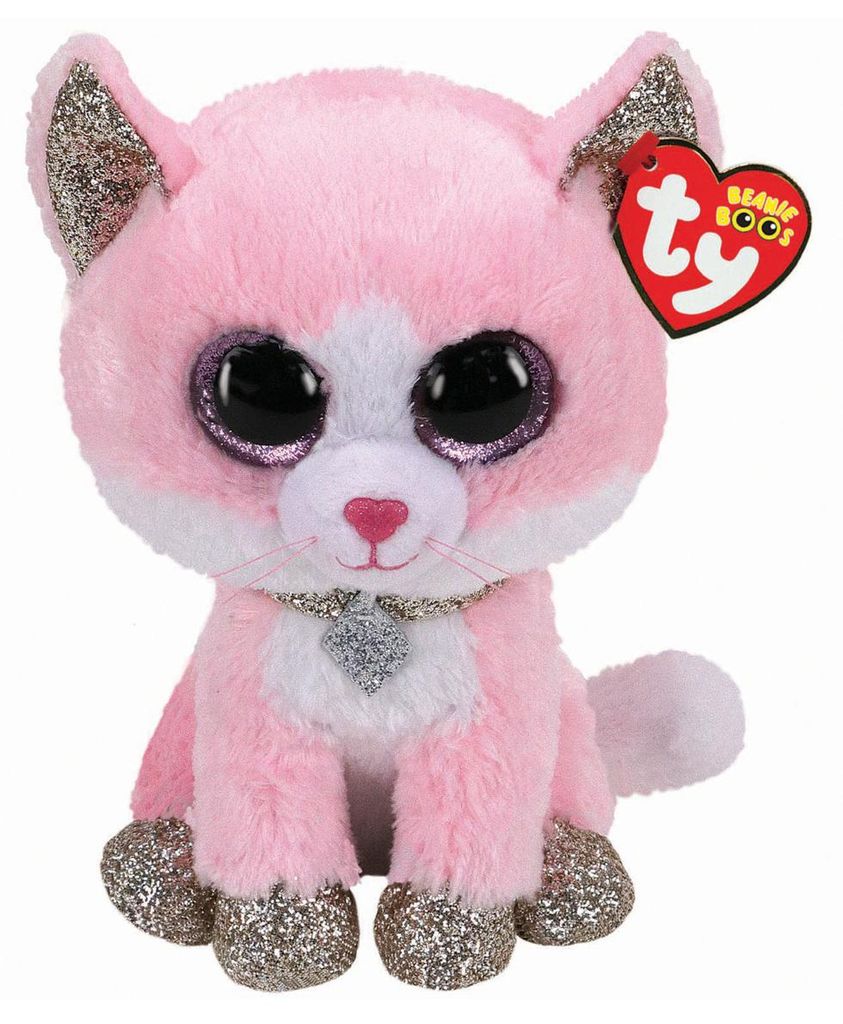 Ty Beanie Boos Knuffle Katze Fiona 24 cm Produktbild 