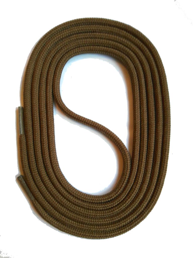 SNORS Schnürsenkel rund - SCHLAMM - 3mm - 130cm